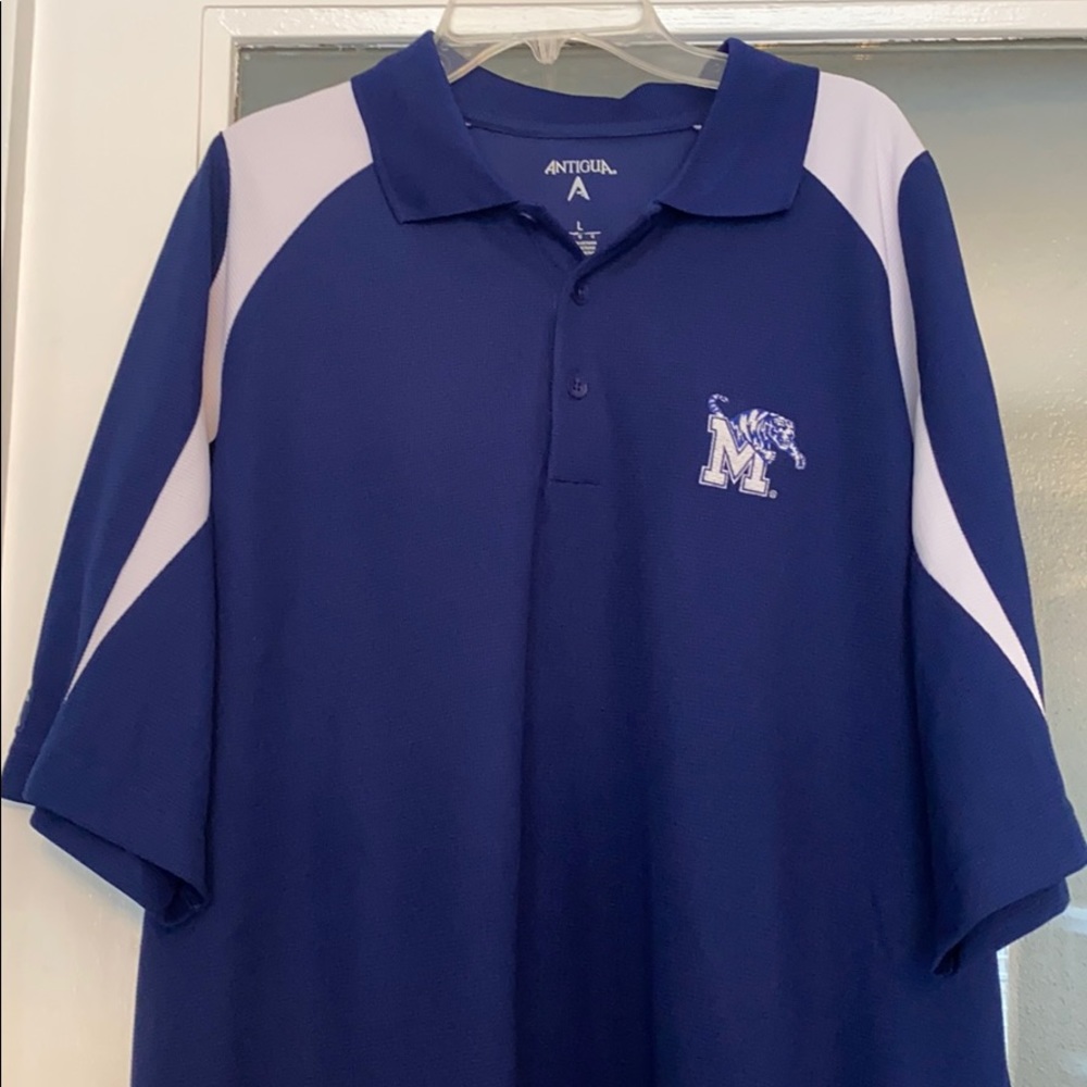 University of Memphis short sleeve polo